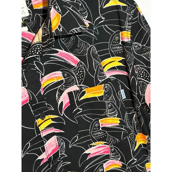 Hurley “Toucan” Hawaiian Shirt - L - Picture 2 of 7